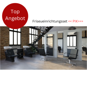 Friseureinrichtungsset, Saloneinrichtung im Set