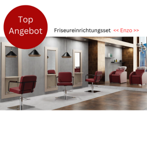 Friseureinrichtungsset Enzo, Saloneinrichtung