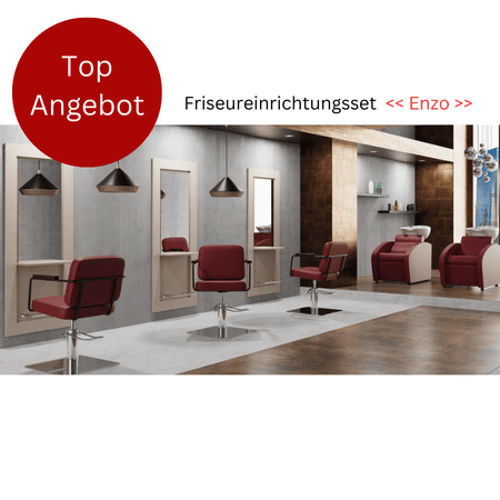 Friseureinrichtungsset Enzo, Saloneinrichtung