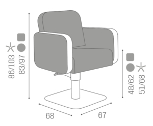 Frieseurstuhl Icon Salon Ambience