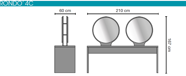 Frisiertisch Rondo