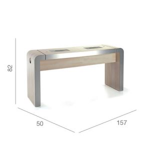 Manikuertisch Concorde 2 Maße