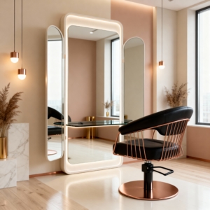 Friseurstuhl Elite Rose