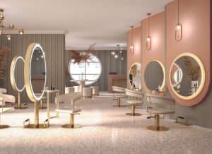 Friseurplätze, Bedienplätze Friseur, Frisierplätze bei A-Z Friseurdesign