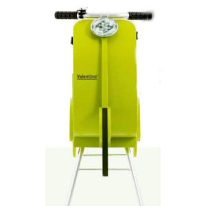 Kinderfriseurstuhl Valentino, Vespa Roller grün, Pahi