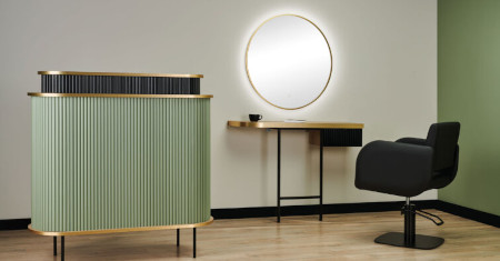 Friseureinrichtung, Friseureinrichtung Set, Friseurmöbel