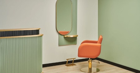 Friseureinrichtung, Friseureinrichtung Set, Friseurmöbel