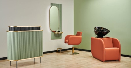 Friseureinrichtung, Friseureinrichtung Set, Friseurmöbel