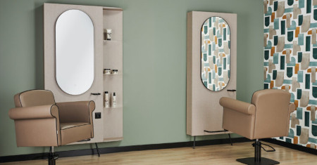 Friseureinrichtung, Einrichtung für Friseursalon, Saloneinrichtung