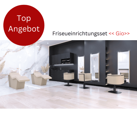 Friseureinrichtungsset Gio, Saloneinrichtung
