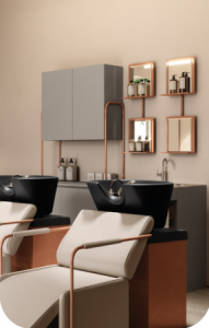 Friseurwaschbecken und Labor CU29