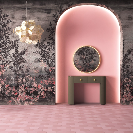 Salon Styling Station Grandeur Wall