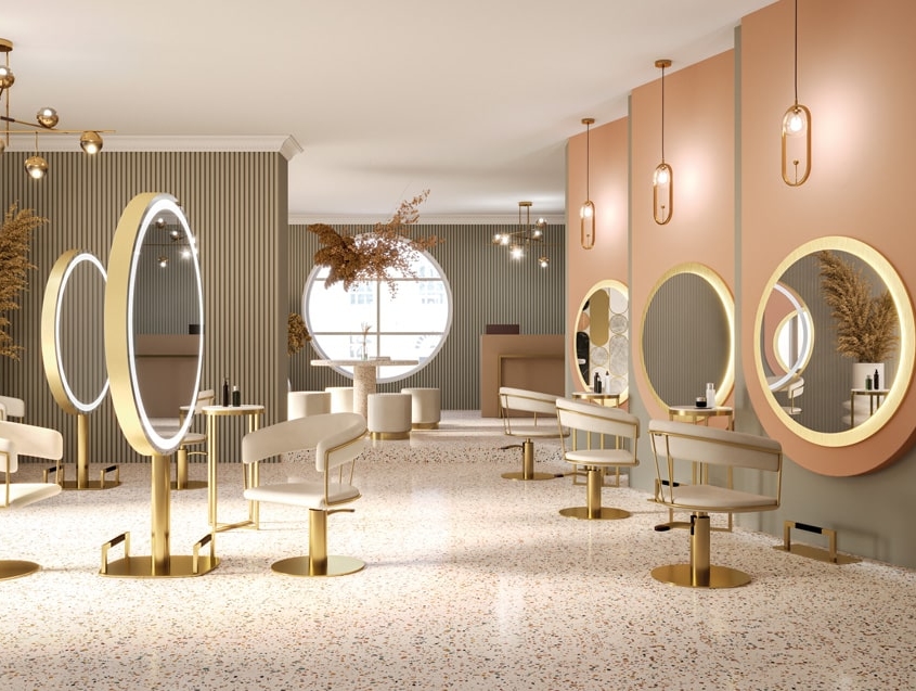 Kollektion-posh Posh Kollektion Inspiration Friseureinrichtung