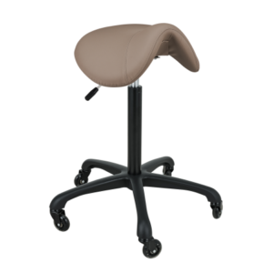 Friseur Rollhocker "SC" mit hoher Pumpe