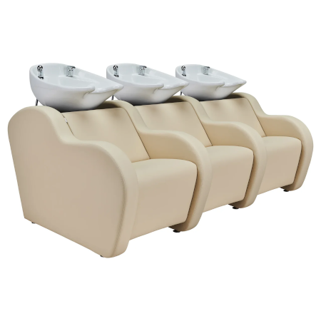 Waschstuhl Holly 3 Personen für Friseursalons