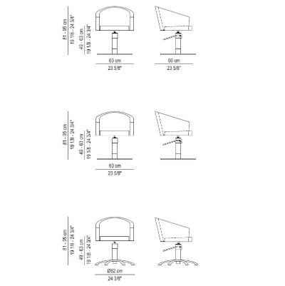 Costes_Nelson Mobilier Maße