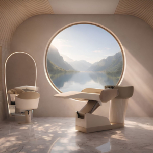 "Mrs. Kim" Waschsessel von Salon Ambience